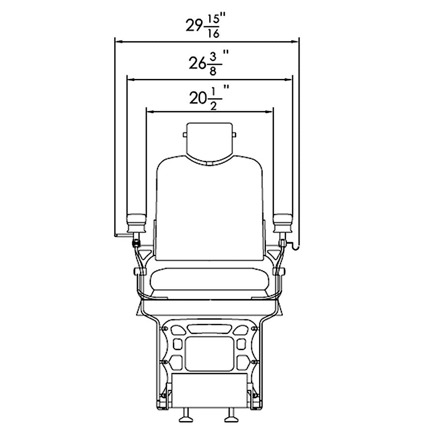 EMPEROR Barber Chair
