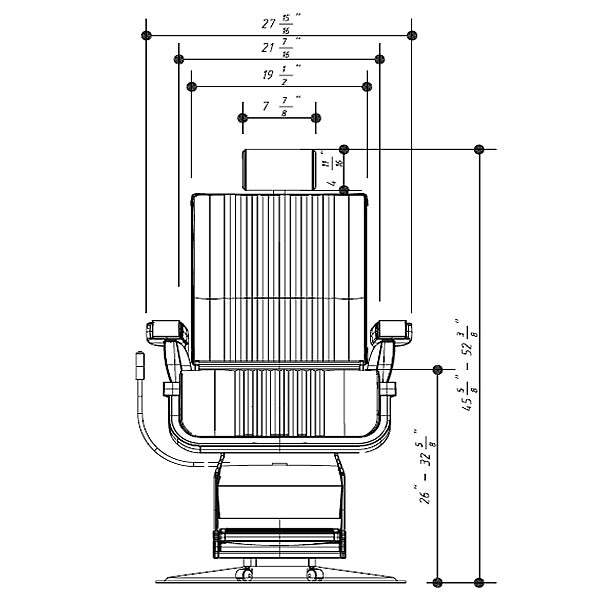 CONSTANTINE Barber Chair