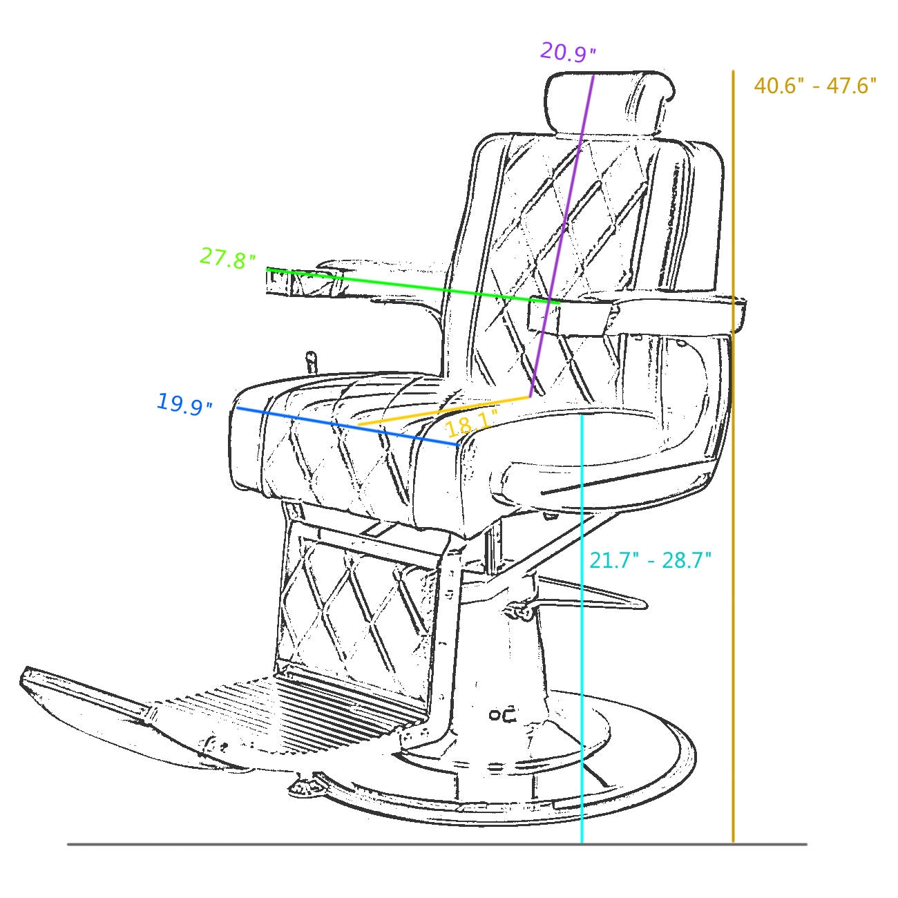 BARBERINI Barber Chair