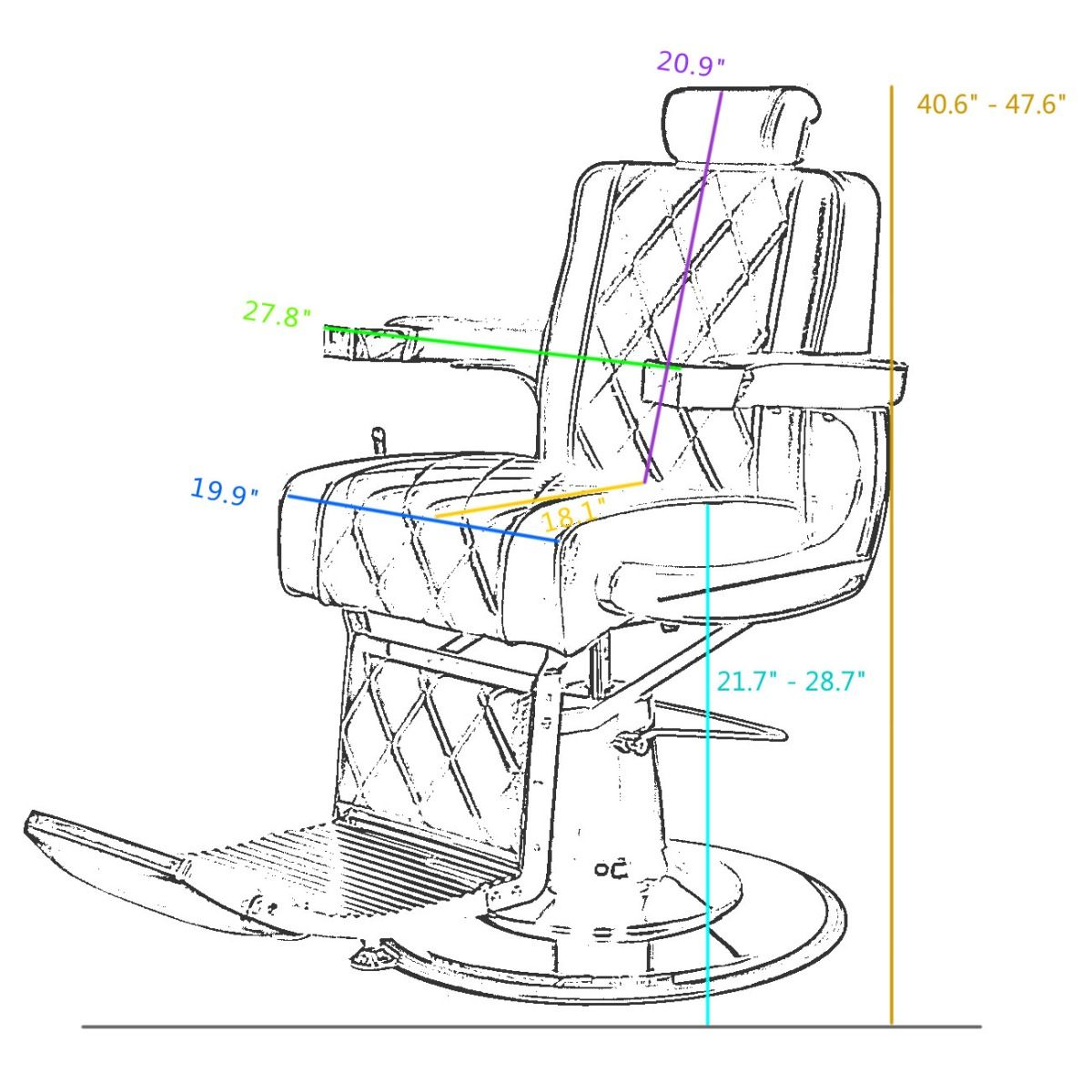 BORGHESE Barber Chair (2024)