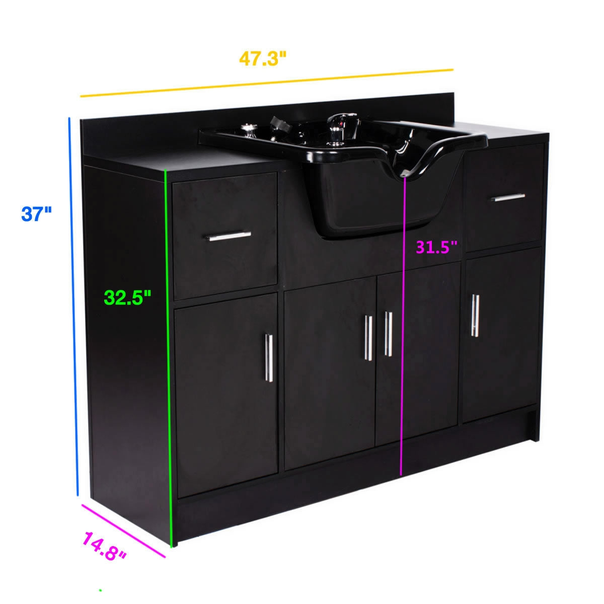 BORA BORA Shampoo Bowl Cabinet