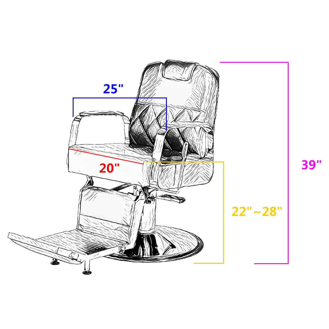 DUKE Barber Chair