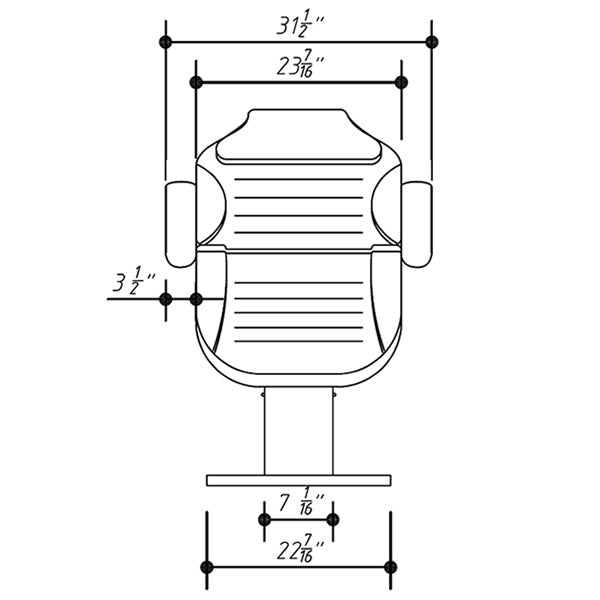 NOYA Facial Bed in White