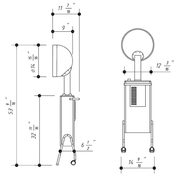 HIGHLAND Salon Box Dryer