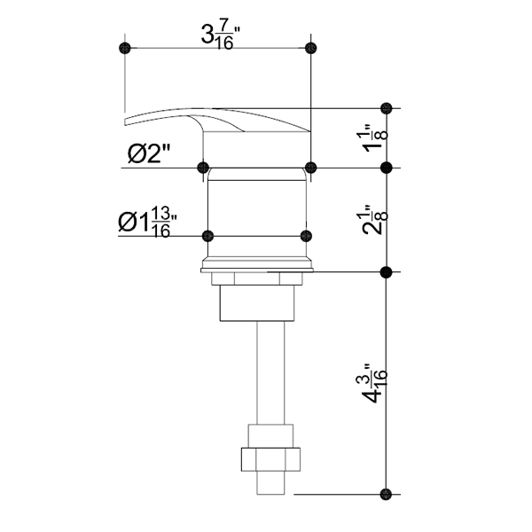 UPC Approved Shampoo Water Mixer Tap