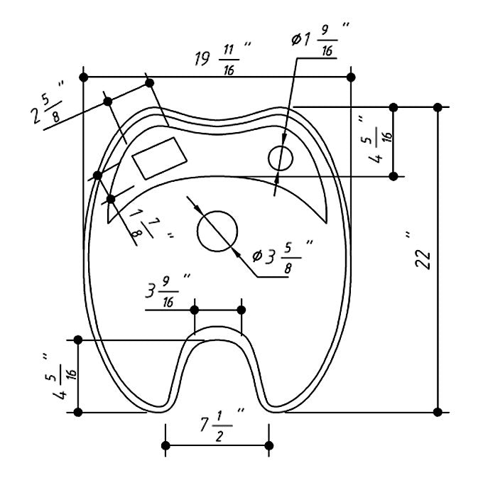 DELTA Tilting Shampoo Bowl