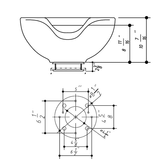 DELTA Tilting Shampoo Bowl
