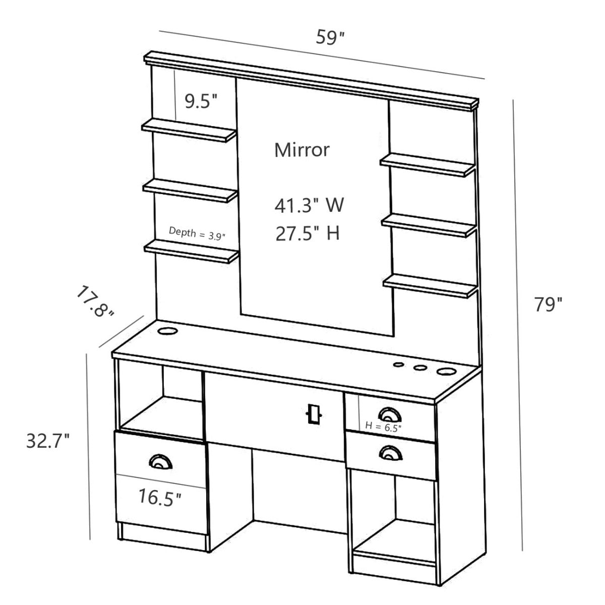 MOLER Classic Barber Station Classic Barber Station