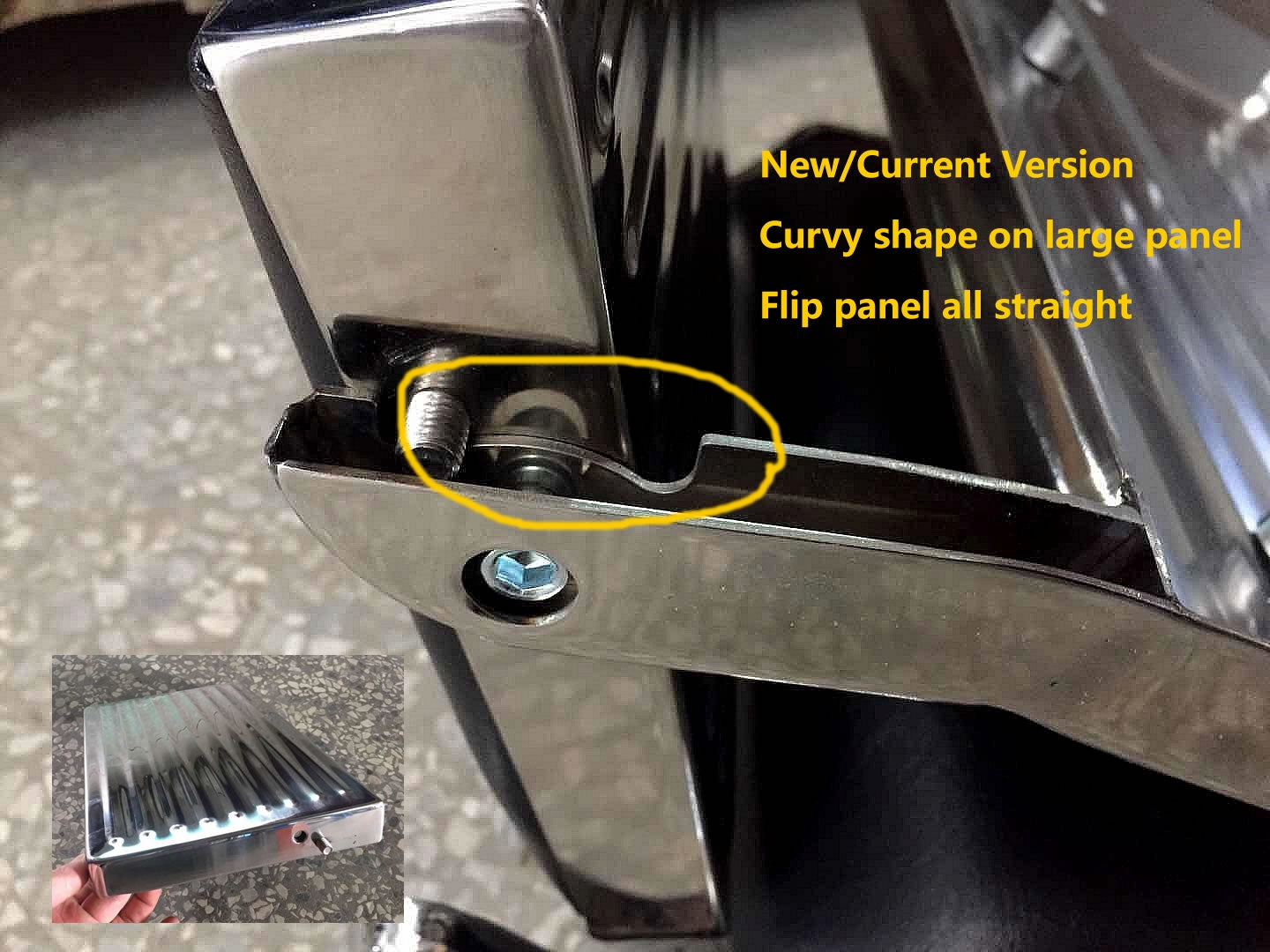 CONSTANTINE Replacement Footrest Part