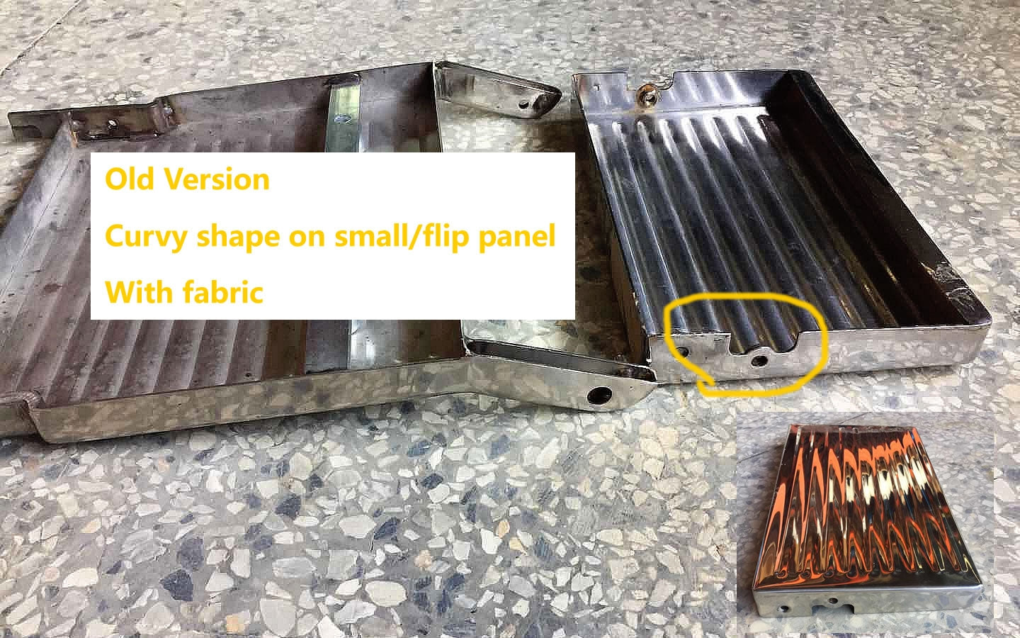 CONSTANTINE Replacement Footrest Part