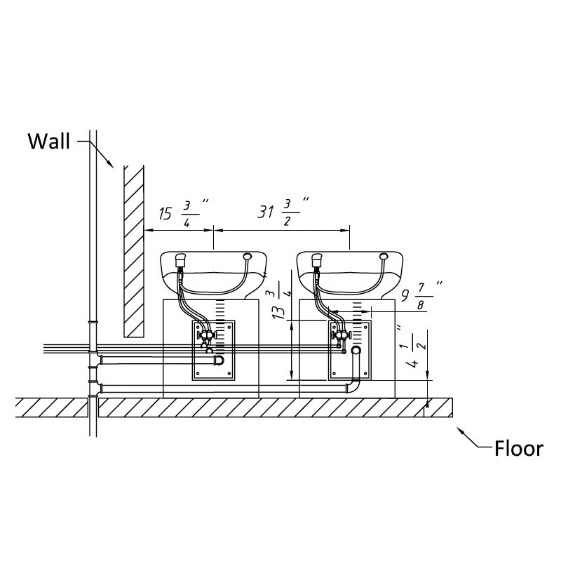 RIO Salon Shampoo Unit