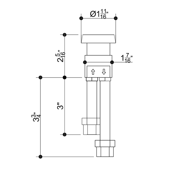 Shampoo Bowl Vacuum Breaker Kit