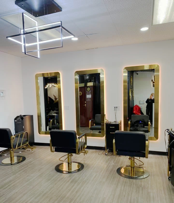 LAS VEGAS Salon Mirror with LED Light